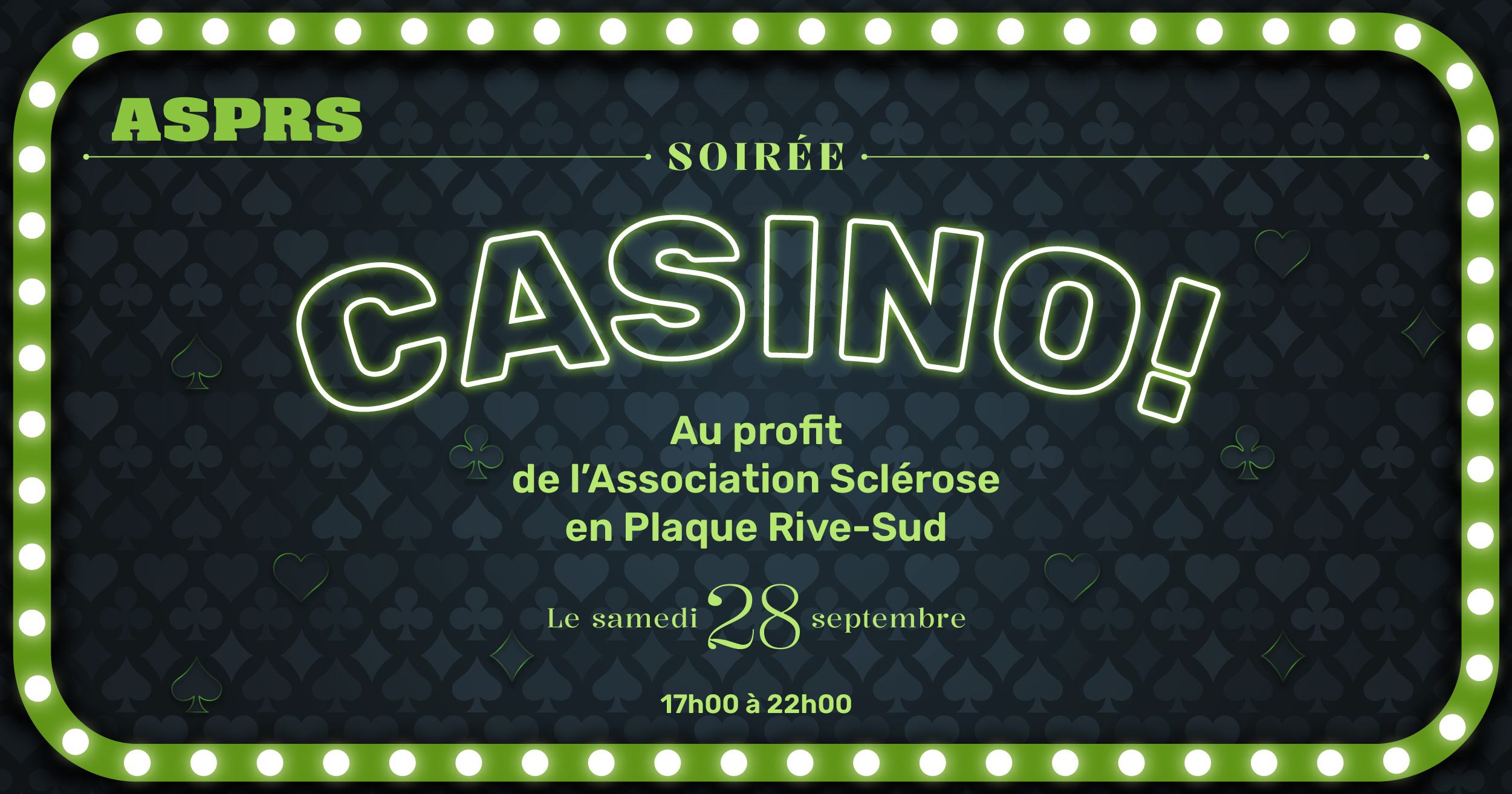 Publicité soirée casino 2024